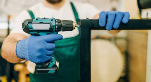 Перенавеска дверей холодильника